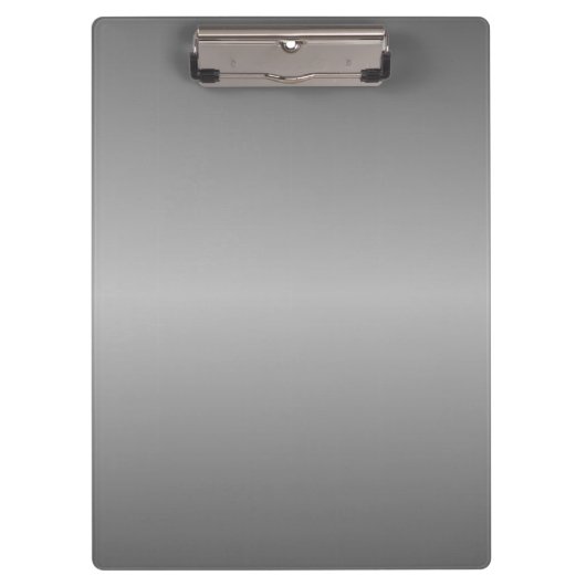 H Lineaire gradiënt van H - Donkergrijs en lichte  Klembord (Voorkant)