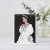 H. M. Elizabeth II, Koningin Briefkaart (Staand voorkant)
