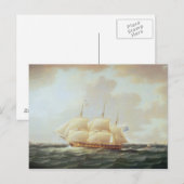 H.M.S. Minerva Briefkaart (Voorkant / Achterkant)
