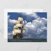 H.M.S. Overwinning Briefkaart (Voorkant / Achterkant)