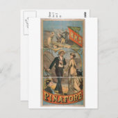 H.M.S. Pinafore theater Briefkaart (Voorkant / Achterkant)