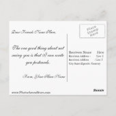 H.M.S. Pinafore theater Briefkaart (Achterkant)