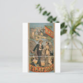 H.M.S. Pinafore  theater Briefkaart (Staand voorkant)