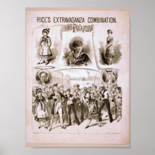 H.M.S. Pinafore  theater Poster