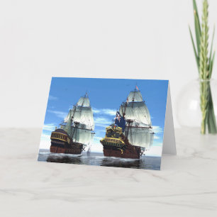 H M S Prince William en Escort Kaart