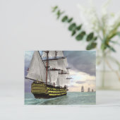 H M S Victory Briefkaart (Staand voorkant)