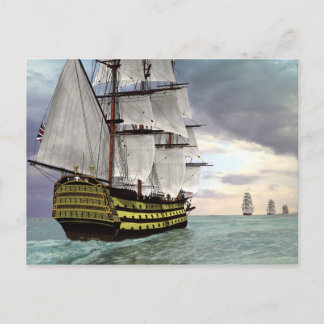 H M S Victory Briefkaart