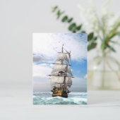 H M S Victory Briefkaart (Staand voorkant)