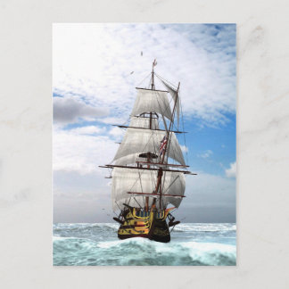 H M S Victory Briefkaart