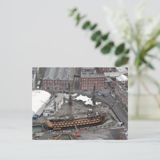 H.M.S. Victory Briefkaart (Staand voorkant)