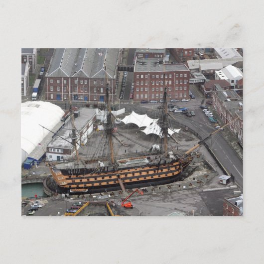 H.M.S. Victory Briefkaart (Voorkant)