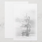 H M S Victory Briefpapier (Voorkant / Achterkant)