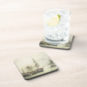 H.M.S. Victory in the Battle of Trafalgar, 1805, ( Onderzetter (Rechterzijde)