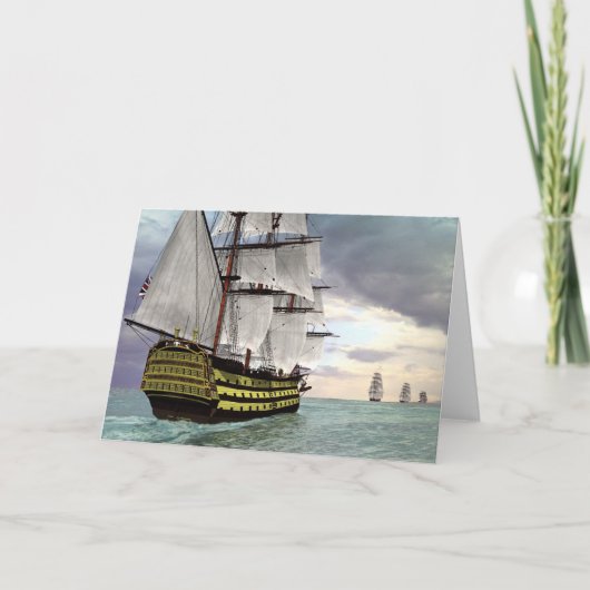 H M S Victory Kaart (Voorkant)