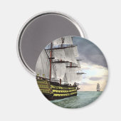 H M S Victory Magneet (Voorkant / Achterkant)