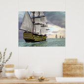 H M S Victory Poster (Keuken)