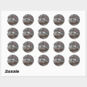 H.M.S. Victory Ronde Sticker (Vel)