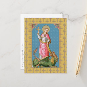 H. Margaretha van Antiochië (SAU 038) Briefkaart