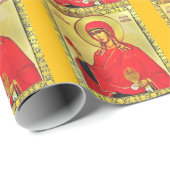 H. Maria Magdalena orthodoxe icoon Cadeaupapier (Rol Hoek)
