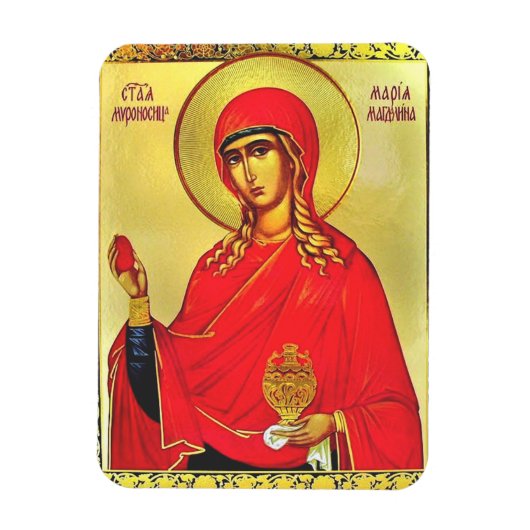 H. Maria Magdalena orthodoxe icoon Magneet (Verticaal)