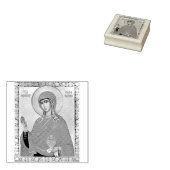 H. Maria Magdalena orthodoxe icoon Rubberstempel (Gestempeld)