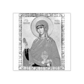 H. Maria Magdalena orthodoxe icoon Rubberstempel (Afrduk)