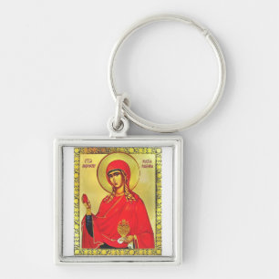 H. Maria Magdalena orthodoxe icoon Sleutelhanger