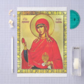 H. Maria Magdalena orthodoxe icoon Tissuepapier (Craft)