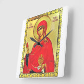 H. Maria Magdalena orthodoxe icoon Vierkante Klok (Hoek)