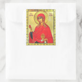 H. Maria Magdalena orthodoxe icoon Vierkante Sticker (Tas)