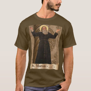H. Maron (Maroun) مَارُون Maronitische Kerk T-shirt