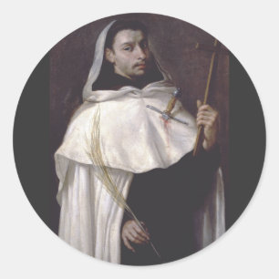 H. Martelaar Angelus van Jeruzalem Ronde Sticker