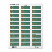 H. Matthias de apostel (JMAS 09) Etiket (Full Sheet)