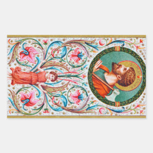 H. Matthias de apostel (JMAS 09) Rechthoekige Sticker