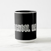 H. Metaal doorschijnend-wit Mok (Midden)