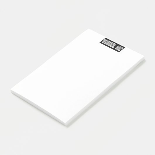 H. Metaal doorschijnend-wit Post-it® Notes (Schuin)