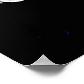 H. Metaal doorschijnend-wit Poster (Hoek)