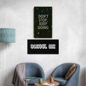 H. Metaal doorschijnend-wit Poster