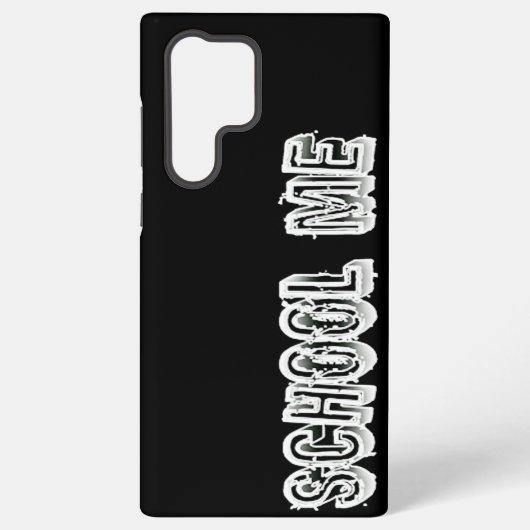 H. Metaal doorschijnend-wit Samsung Galaxy Hoesje (Achterkant)