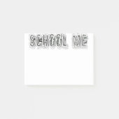 H. Metalen doorschijnende wht post-it noten Post-it® Notes (Voorkant)
