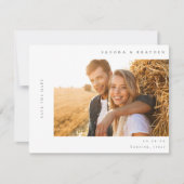 H MOD 2 Eenvoudige foto De datum opslaan Kaart (Voorkant)