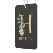 H Monogram Floral Aangepast Luchtverfrisser (Links)