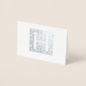 H Monogram Folie Kaarten (Voorkant)