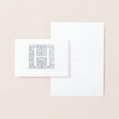 H Monogram Folie Kaarten (Display)
