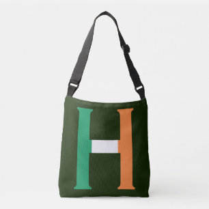 H Monogram overlay op Ierse vlag cbbcnt Crossbody Tas