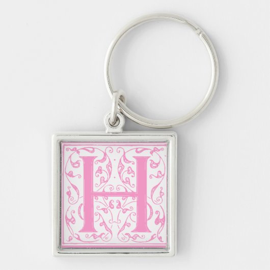 H Monogram Sleutelhanger (Voorkant)