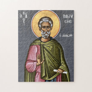 H. Moses de Theoloog Orthodoxe Christelijke Icoon Legpuzzel