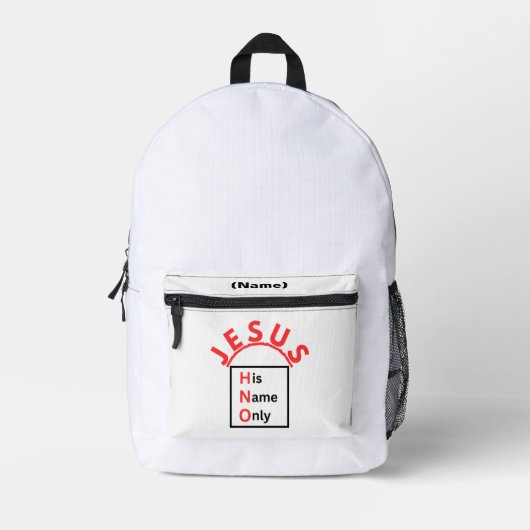 H.N.O. Backpack Bedrukte Rugzak (Voorkant)