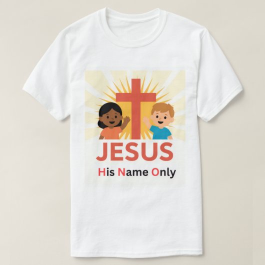 H.N.O. - His Name Only (New Logo) T-shirt (Design voorkant)
