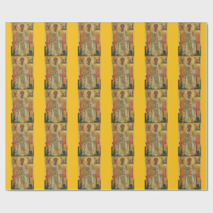 H. Nicolaas van Myra Byzantijns-Orthodoxe icoon Cadeaupapier